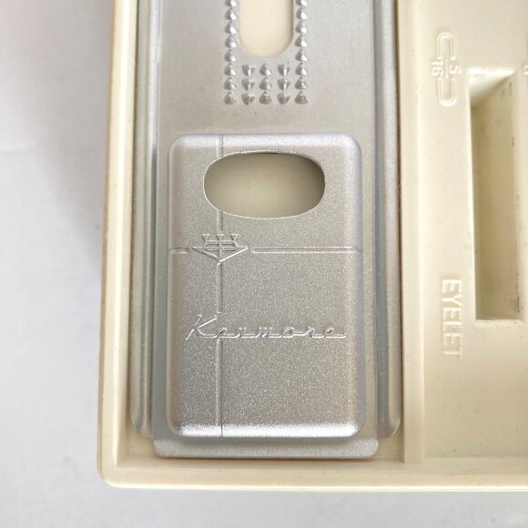 Sears Kenmore Buttonholer Zig-Zag Sewing Machine Accessories Kit Model 17501 Vtg - Picture 6 of 16